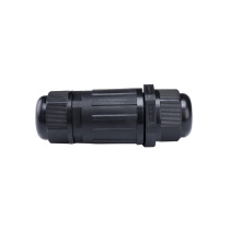 IP68 1in 2 out 2 pin 3 pin Docking Line Connector Assembled IP68 Waterproof Grade Electrical Connector Plug Socket